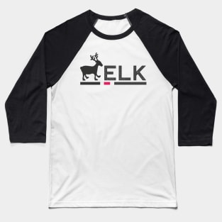 Bull elk Baseball T-Shirt